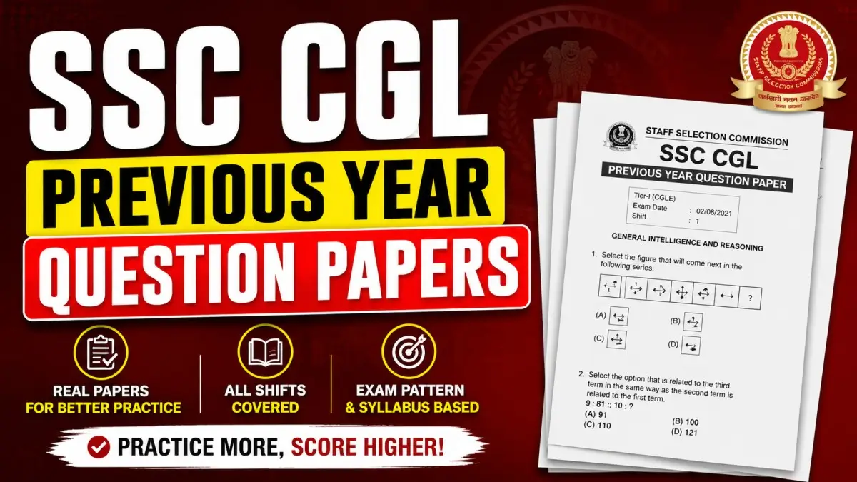 SSC CGL Previous Year Question Papers