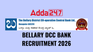 Bellary DCC Bank Recruitment 2026