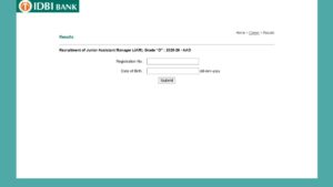 IDBI JAM Result 2026