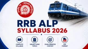 RRB ALP Syllabus 2026 for CBT 1, CBT 2, CBAT – Download PDF and Check Exam Pattern