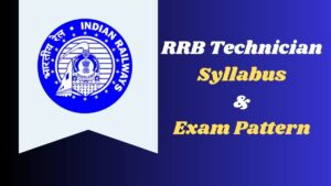 RRB Technician Syllabus