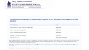 IBPS Clerk Apply Online 2026 Started @ibps.in, Get Direct Link, Application Fee