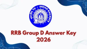 RRB Group D Answer Key 2026, CEN 09/2025 Response Sheet, Raise Objection