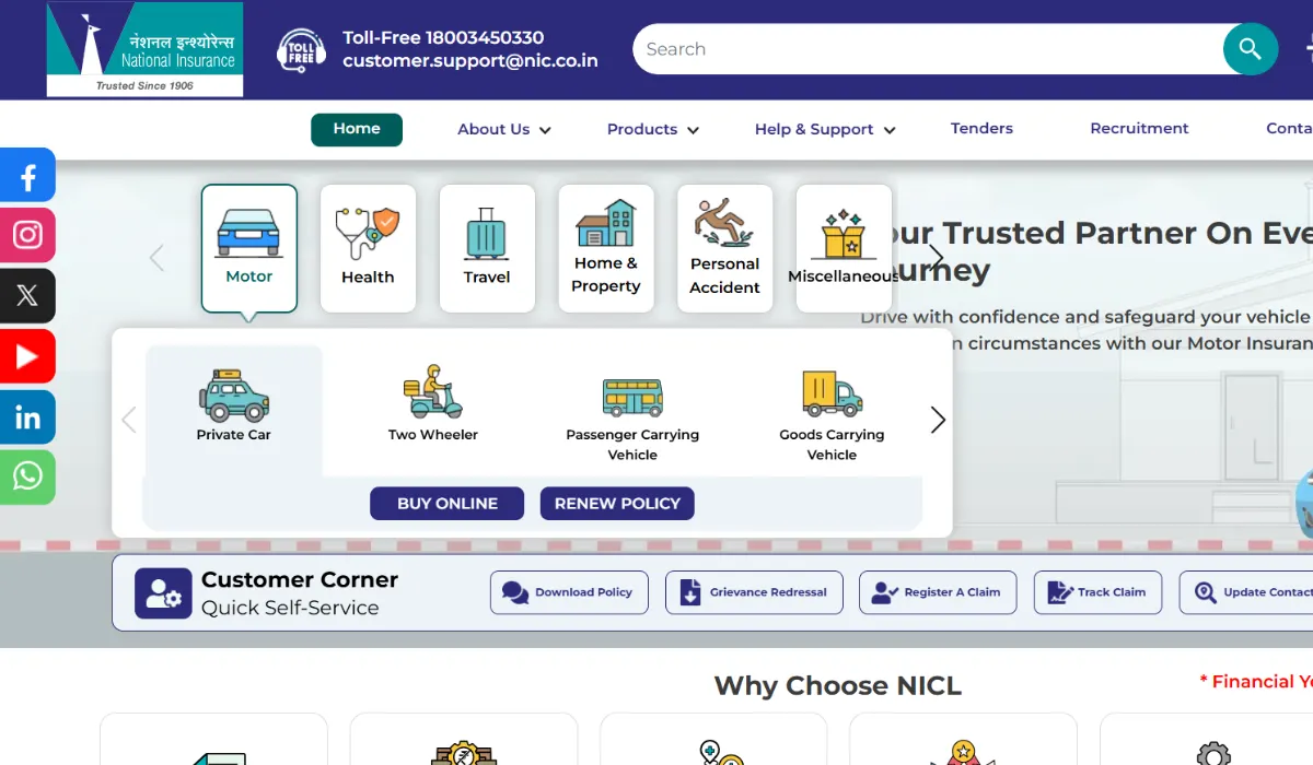NICL Assistant Mains Admit Card 2026