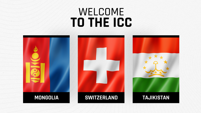 ICC welcomes Mongolia, Tajikistan and Switzerland as new members| മംഗോളിയ, താജിക്കിസ്ഥാൻ, സ്വിറ്റ്സർലൻഡ് എന്നിവരെ പുതിയ അംഗങ്ങളായി ICC സ്വാഗതം ചെയ്യുന്നു_40.1