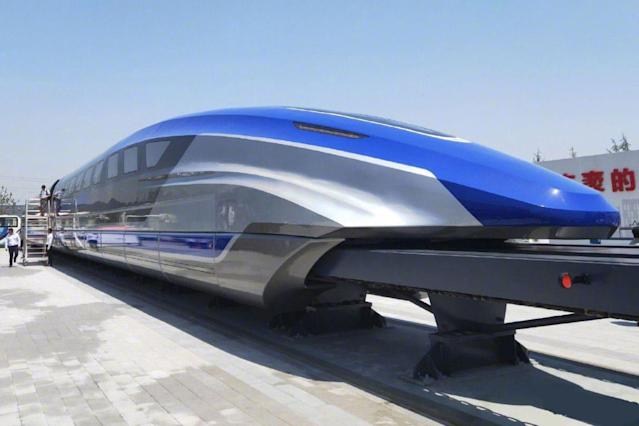 China unveils 600 kph maglev train makes public debut| ചൈന 600 കിലോമീറ്റർ വേഗതയിൽ മാഗ്ലെവ് ട്രെയിൻ പുറത്തിറക്കി_40.1