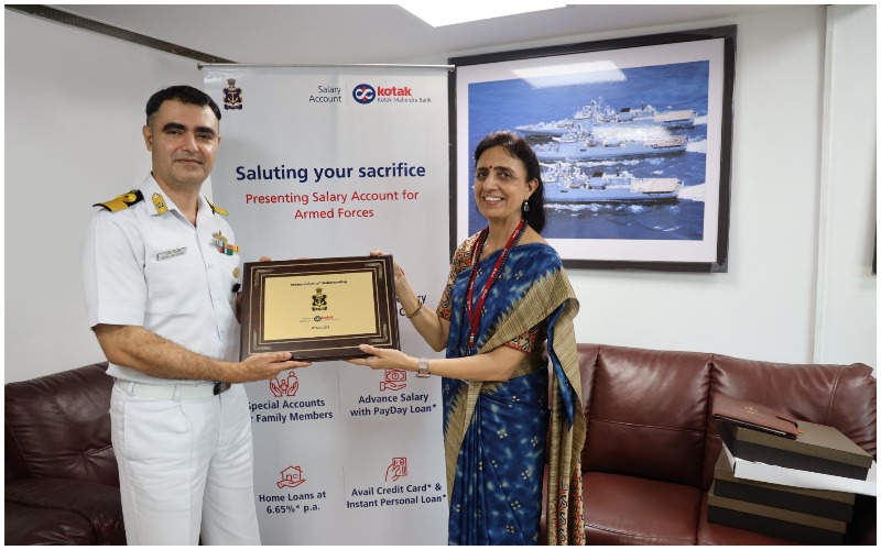 Kotak Mahindra Bank signs MoU with the Indian Navy for salary account| കൊട്ടക് മഹീന്ദ്ര ബാങ്ക് ഇന്ത്യൻ നാവികസേനയുമായി ശമ്പള അക്കൗണ്ടിനായി ധാരണാപത്രം ഒപ്പിട്ടു_40.1