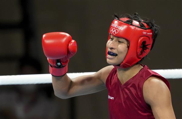 Tokyo Olympics 2020: Boxer Lovlina Borgohain Claims Bronze Medal| ടോക്കിയോ ഒളിമ്പിക്സ് 2020: ബോക്സർ ലൊവ്‌ലിന ബോർഗോഹെയ്ൻ വെങ്കല മെഡൽ നേടി_40.1