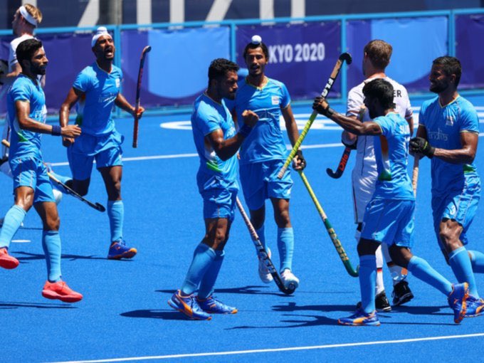 India wins bronze in men's hockey, beat Germany 5-4| പുരുഷ ഹോക്കിയിൽ ജർമ്മനിയെ 5-4 ന് തോൽപ്പിച്ച് ഇന്ത്യ വെങ്കലം നേടി_40.1