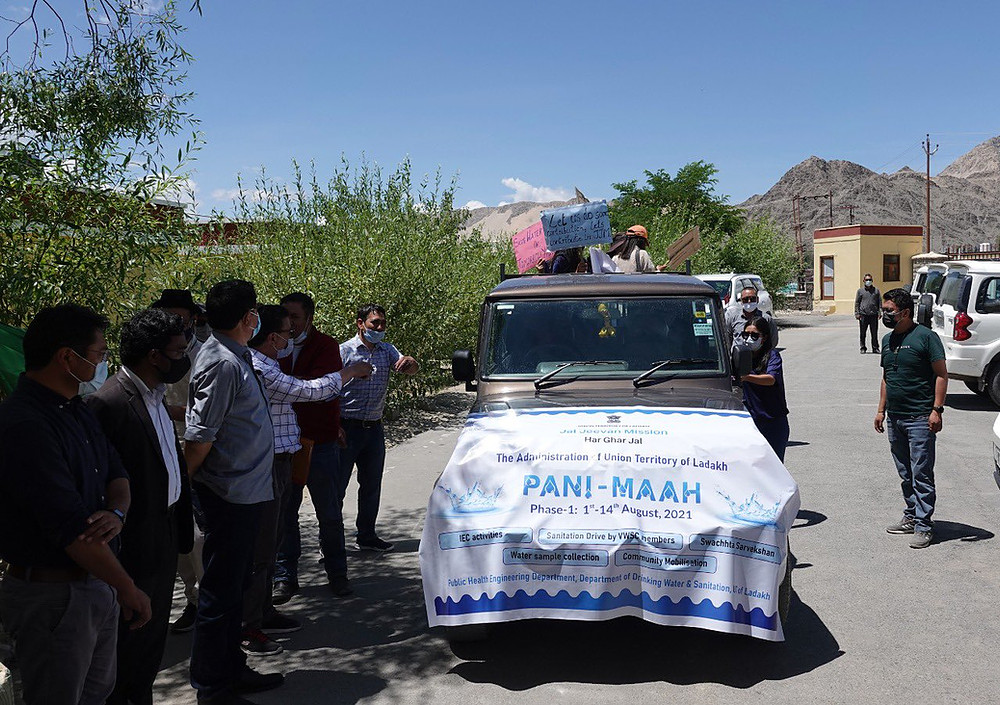 Ladakh launches 'Pani Maah' to raise awareness about clean water| ശുദ്ധജലത്തെക്കുറിച്ച് അവബോധം സൃഷ്ടിക്കുന്നതിനായി ലഡാക്ക് 'പാനി മാഹ്' ആരംഭിച്ചു_40.1