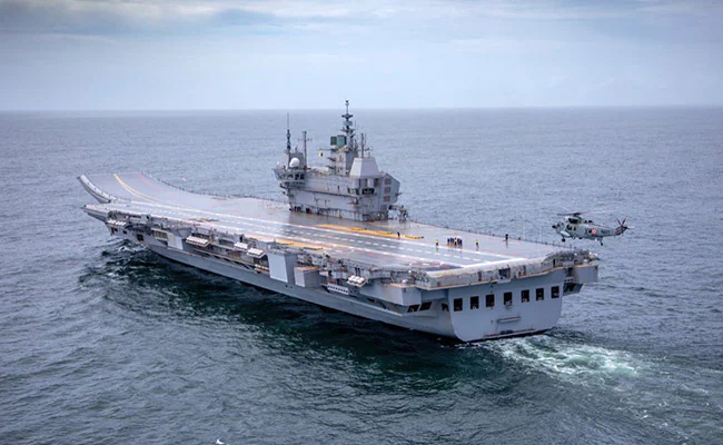 Indigenously designed INS Vikrant leaves port for maiden sea trials| തദ്ദേശീയമായി രൂപകൽപ്പന ചെയ്ത INS വിക്രാന്ത് കന്നി കടൽ പരീക്ഷണങ്ങൾക്കായി തുറമുഖം വിടുന്നു_40.1