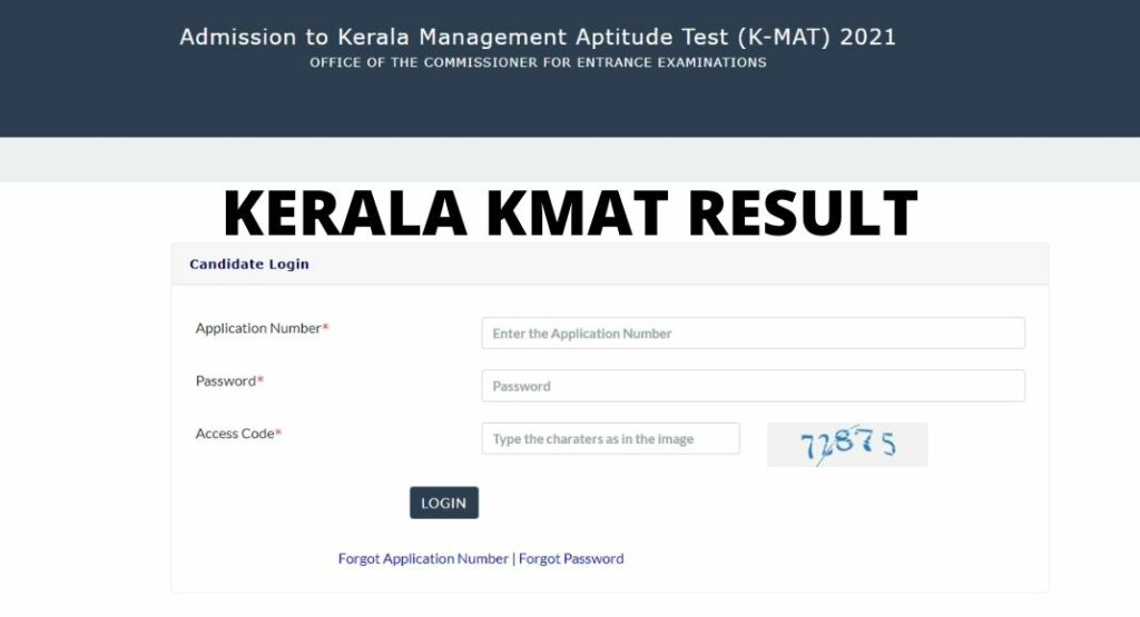KMAT Kerala result 2021, check result @ cee.kerala.gov.in_50.1