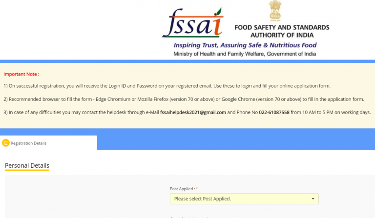 How to Apply Online for the FSSAI Recruitment 2021?_60.1