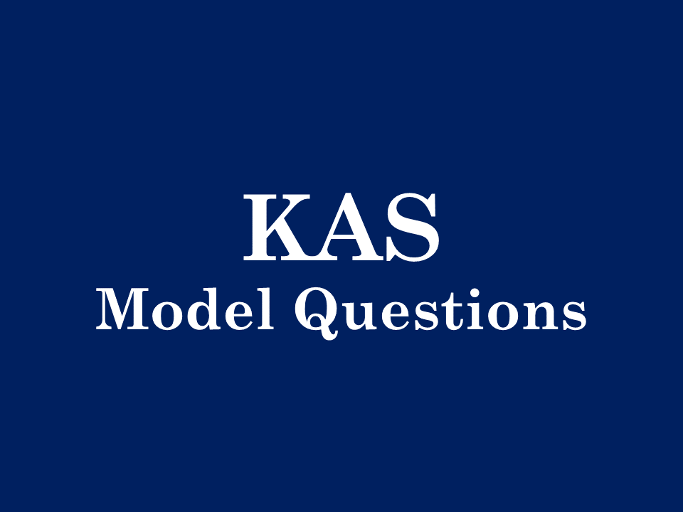 25 Important Previous Year Q & A | KAS Study Material [22 November 2021]_40.1