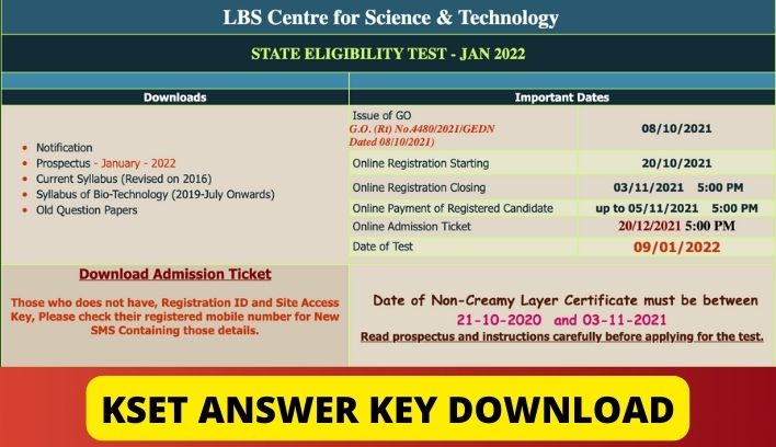 Kerala SET Answer Key 2022, Check Exam Analysis & Cut Off Marks_60.1