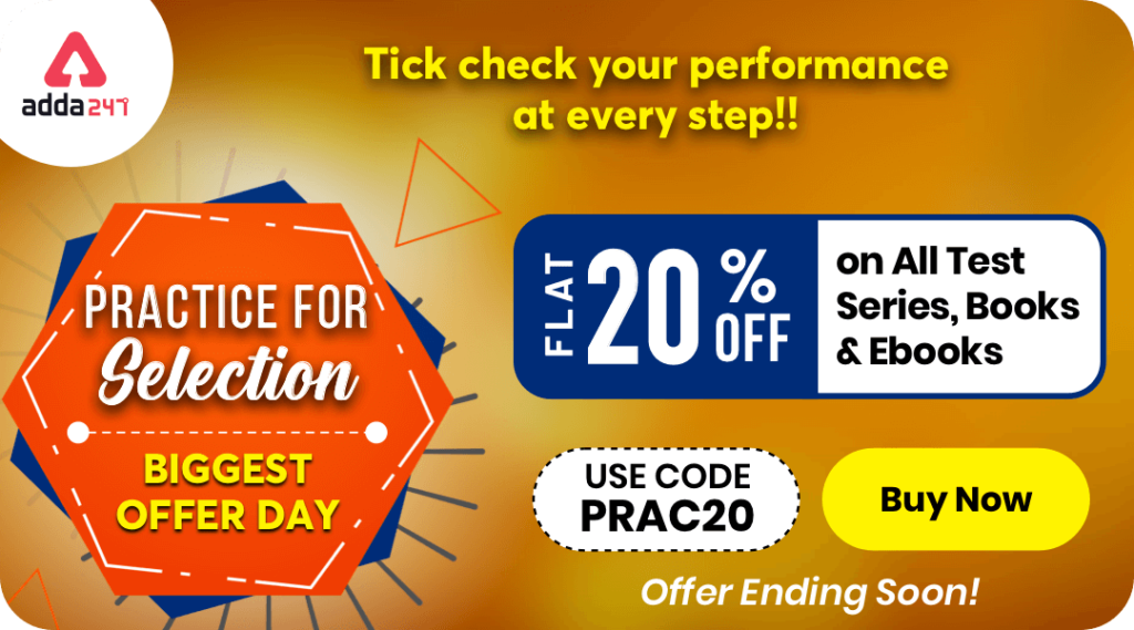 Biggest Offer by Adda247:20% Off on all Test Series, Books and Ebooks_50.1