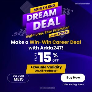 Month End Biggest Offer by Adda247- Flat 20% Off on Test Pack_60.1