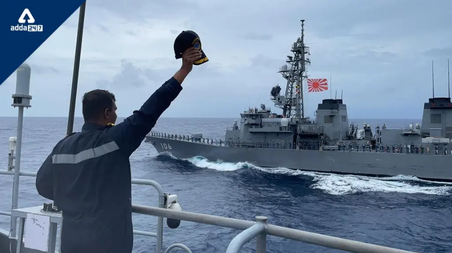 India-Japan conducted a Maritime Partnership exercise (MPX) in the Andaman Sea