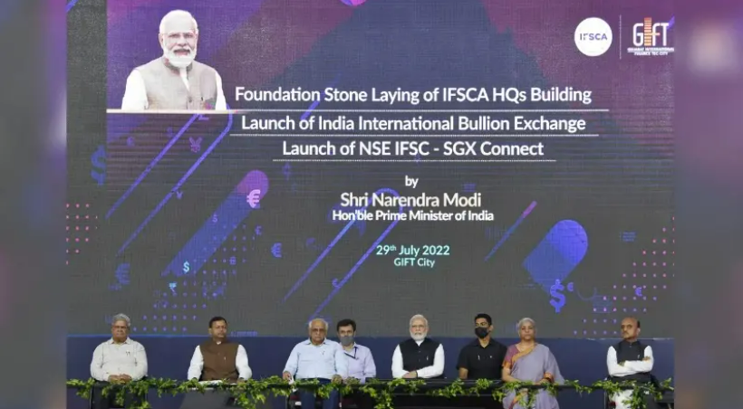 PM Narendra Modi launches International Bullion Exchange IIBX in GIFT-City