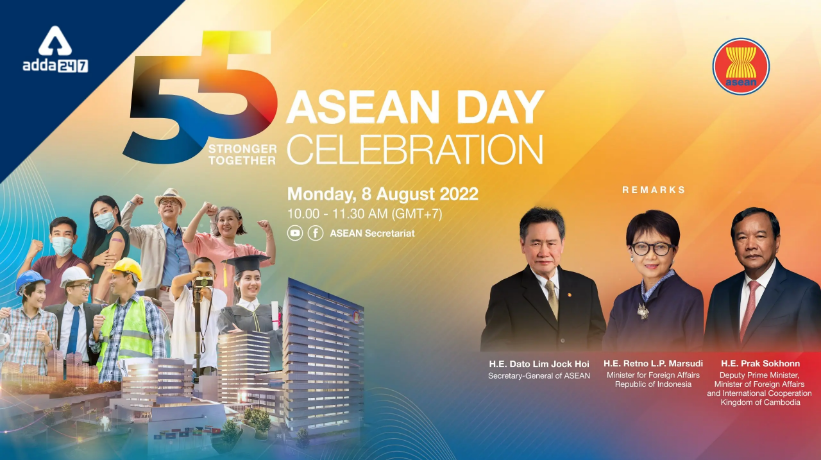 ASEAN Has Celebrated Its 55th Anniversary In 2022