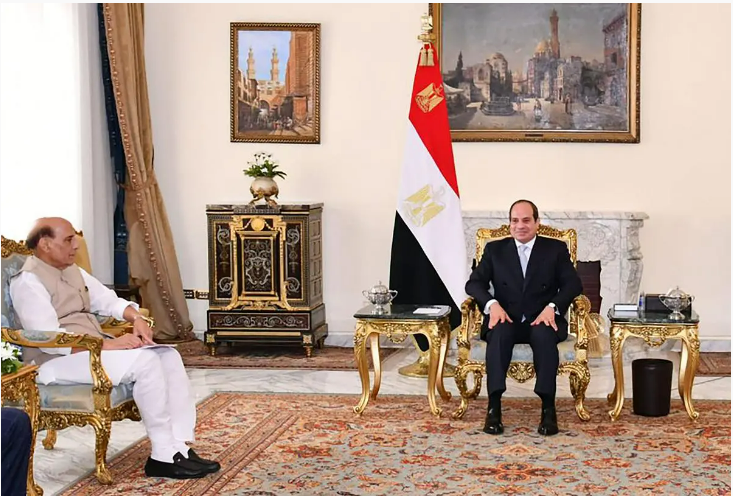 Rajnath Singh On 2-Day Egypt Visit