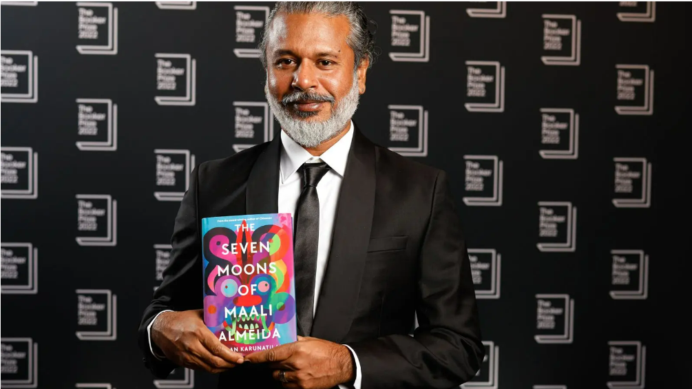 Sri Lankan author Shehan Karunatilaka won Britain’s Booker Prize 2022