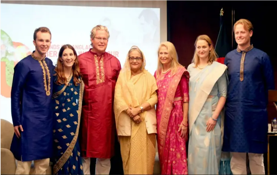 Bangladesh PM Sheikh Hasina confers ‘Friends of Liberation War’ honour on Edward M Kennedy