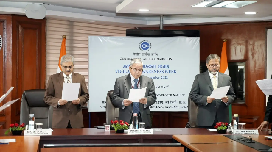 Central Vigilance Awareness Week is observed from 31st October to 6th November 2022