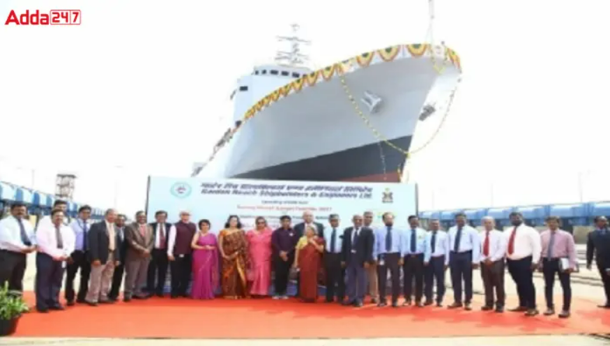 Third Ship of Survey Vessel ‘Ikshak’ Launched by Indian Navy