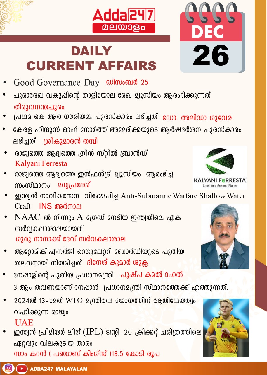 Daily Current Affairs