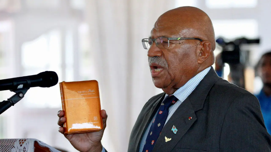 Sitiveni Rabuka elected as new Prime Minister of Fiji