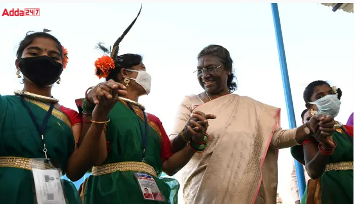 President Murmu Laid Foundation Stone for PRASHAD Project for Two Temples in Telangana