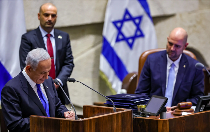 Benjamin Netanyahu Sworn in as the Prime minister of Israel for a Record 6th Time