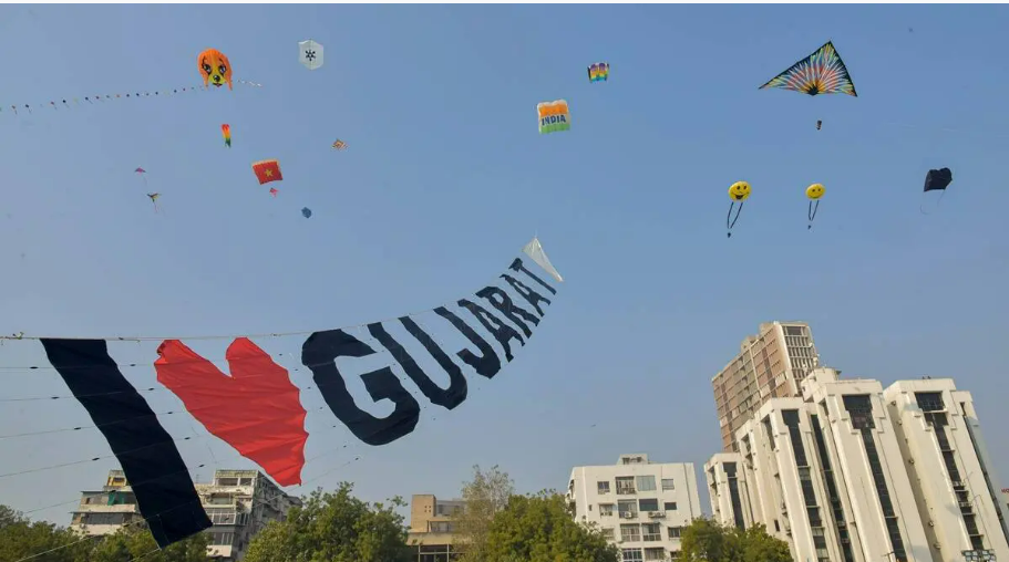 International Kite Festival 2023 begins in Ahmedabad, Gujarat
