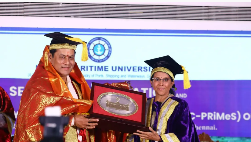Union Minister Sarbananda Sonowal inaugurates School of Logistics, Waterways and Communication in Agartala