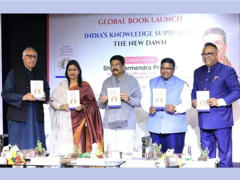 “India’s Knowledge Supremacy: The New Dawn” Book Written by Dr Ashwin Fernandes released