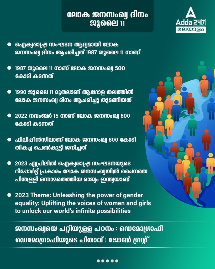 ലോക ജനസംഖ്യാ ദിനം 2023, പ്രമേയവും പ്രാധാന്യവും_3.1