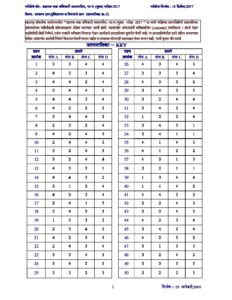 MPSC Group B Assistant Section Officer Mains Exam Paper 2 2017 Answer key – Marathi govt jobs_2.1