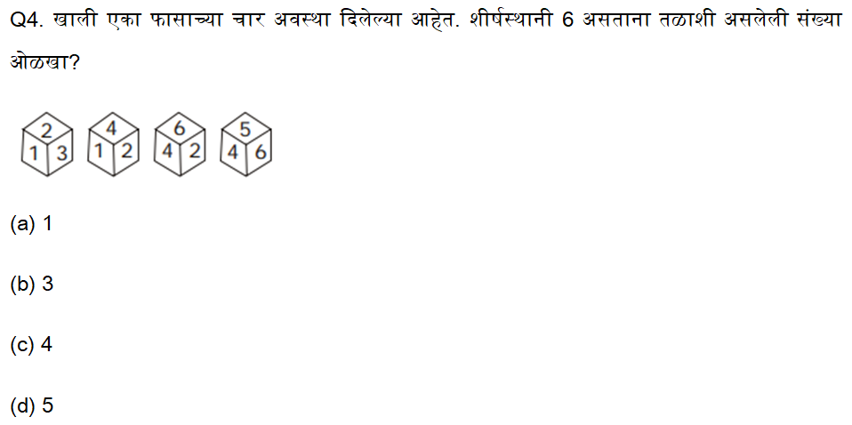 कृषी व वन विभाग परीक्षेसाठी बुद्धिमत्ता चाचणी दैनिक क्विझ: 8 ऑगस्ट 2023_4.1