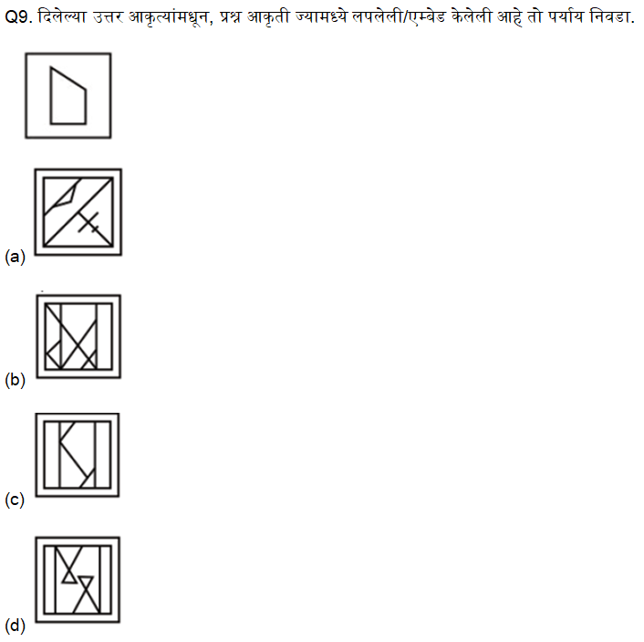 जिल्हा परिषद एक्झाम बुद्धिमत्ता चाचणीचे दैनिक क्विझ : 9 ऑगस्ट 2023_5.1