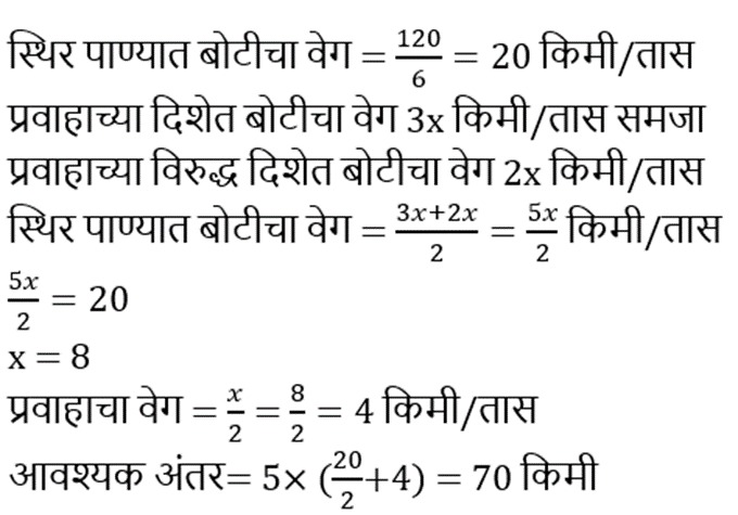 बोट व प्रवाह : आदिवासी विकास विभाग भरती 2023 साठी अभ्यास साहित्य_12.1