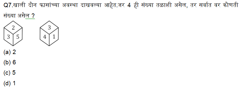 राज्य उत्पादन शुल्क विभाग भरती साठी बुद्धिमत्ता चाचणी दैनिक क्विझ : 7 ऑक्टोबर 2023_6.1