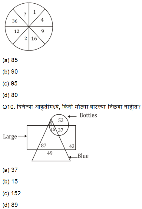 महाराष्ट्र ZP आणि Finance Department भरतीसाठी बुद्धिमत्ता चाचणी दैनिक क्विझ : 21 नोव्हेंबर 2023_4.1