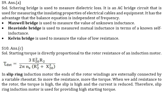 ELECTRICAL GATE QUIZ, ELECTRICAL PREVIOUS YEAR MCQS |_70.1
