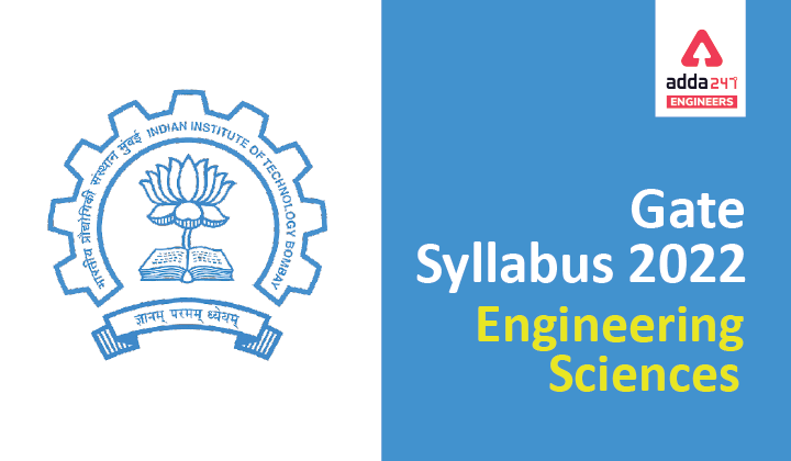 GATE Syllabus 2022 Engineering Sciences, Check Detailed Syllabus Here |_40.1