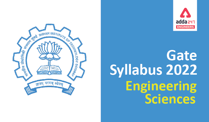 Gate Syllabus 2022 Engineering Sciences