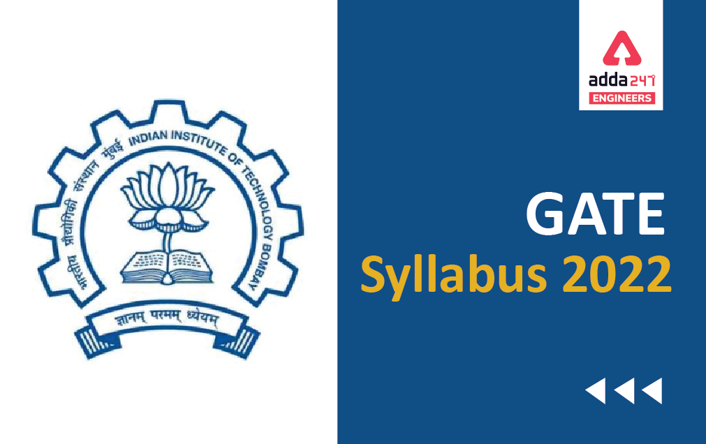 GATE Syllabus 2022