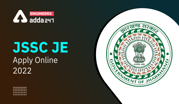 JSSC JE Apply Online 2022