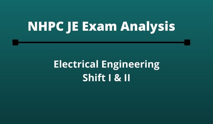 NHPC JE Exam Analysis
