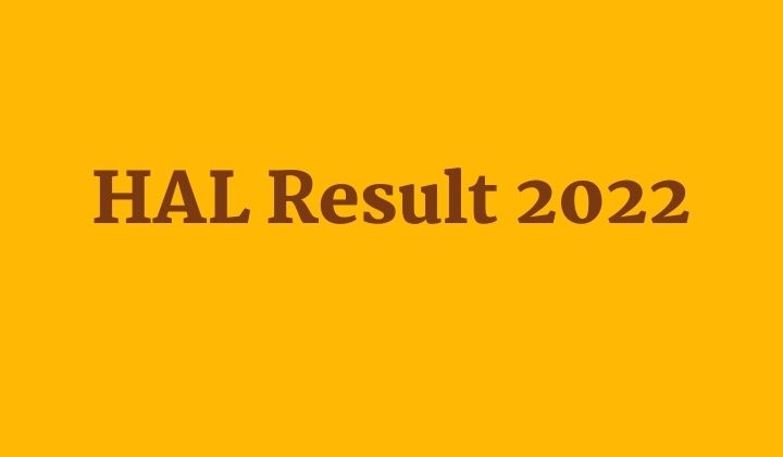 HAL DT/MT Result 2022
